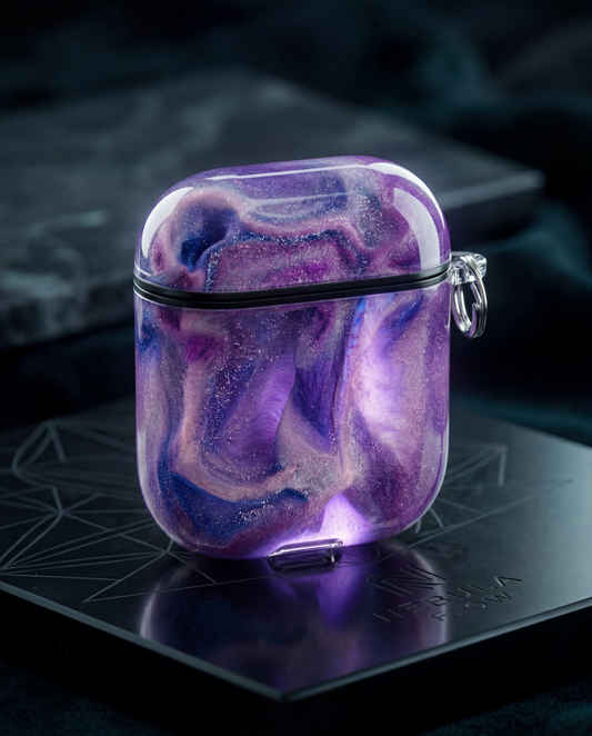 Luminous Glitter Quicksand AirPod Case