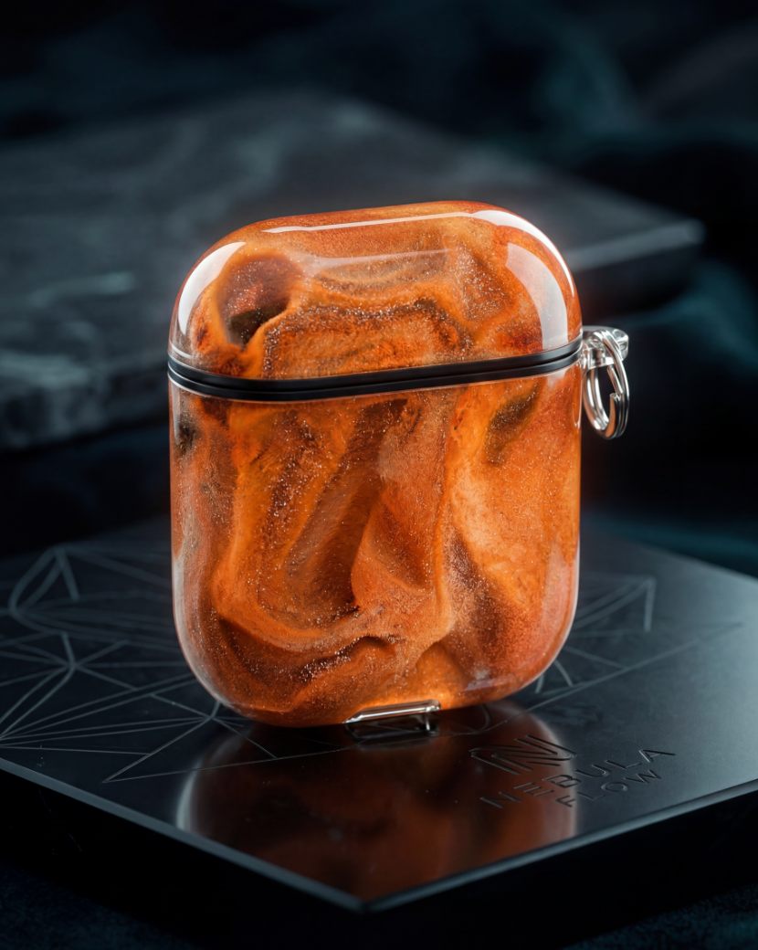Luminous Glitter Quicksand AirPod Case
